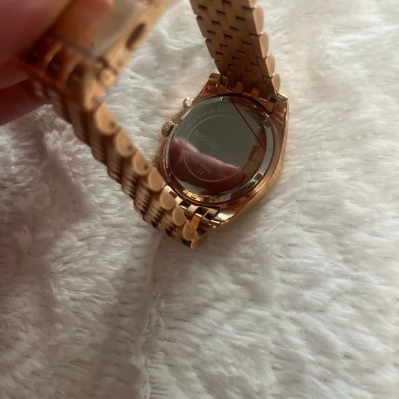 Michael Kors Rose Gold Chronograph Watch - Picture 4 of 4